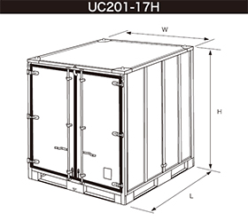 UC201シリーズ立体図