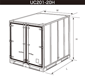 UC201シリーズ立体図